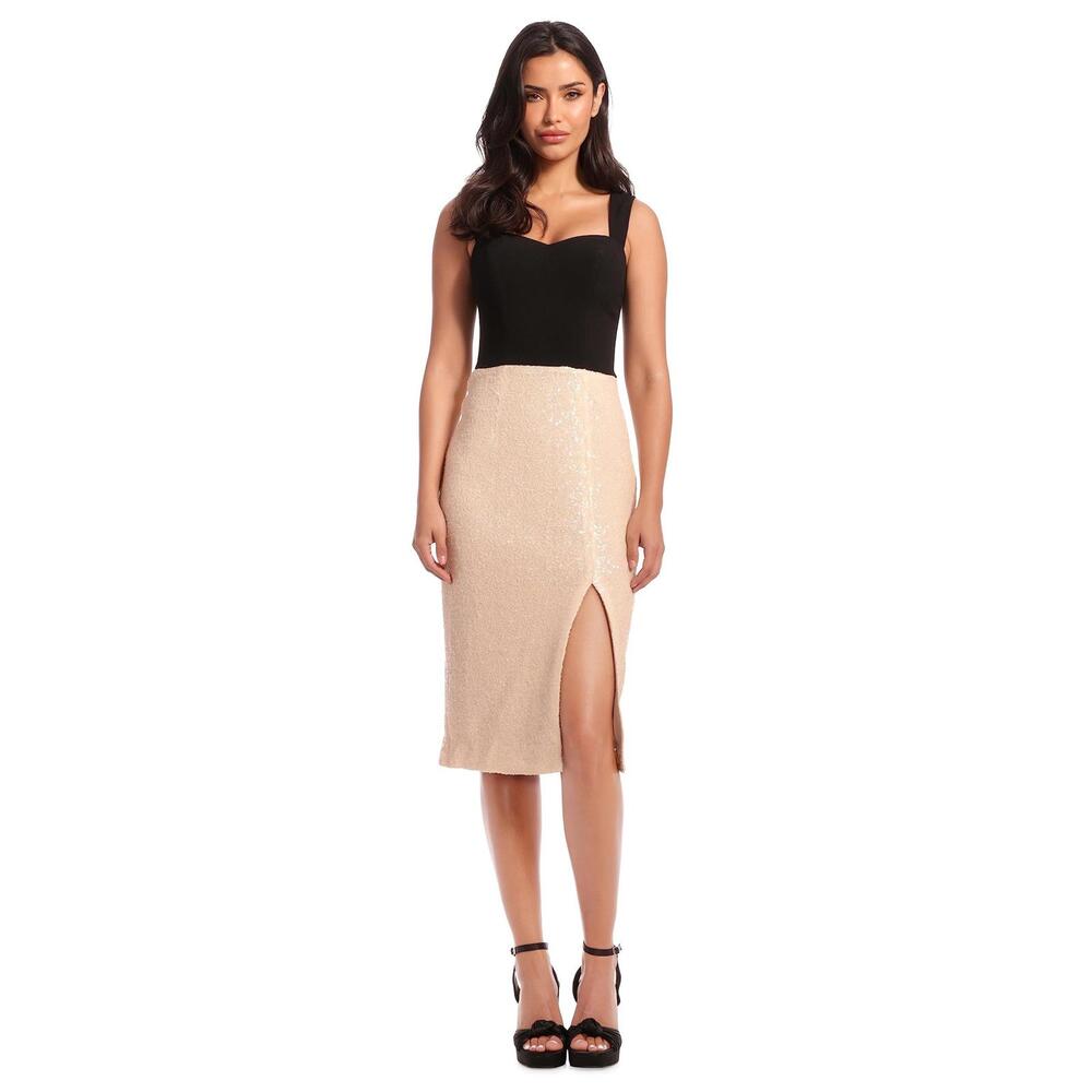 Dress the Population Malise Midi Dress, Medium NWT